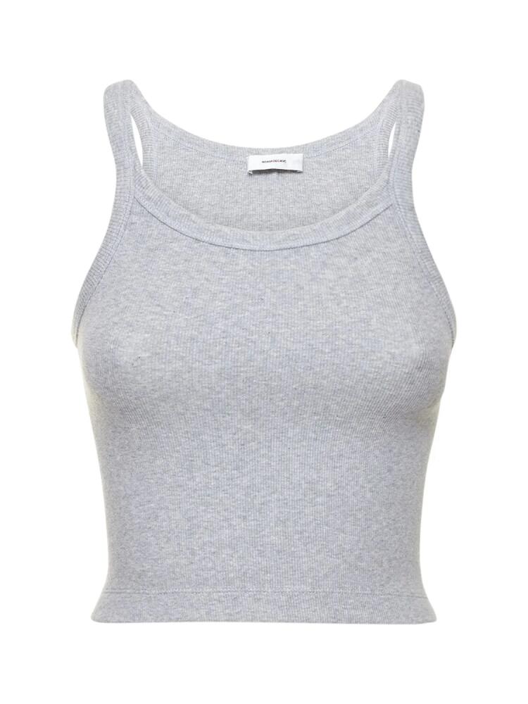 WARDROBE.NYC Hb Ribbed Stretch Cotton Tank Top Cover