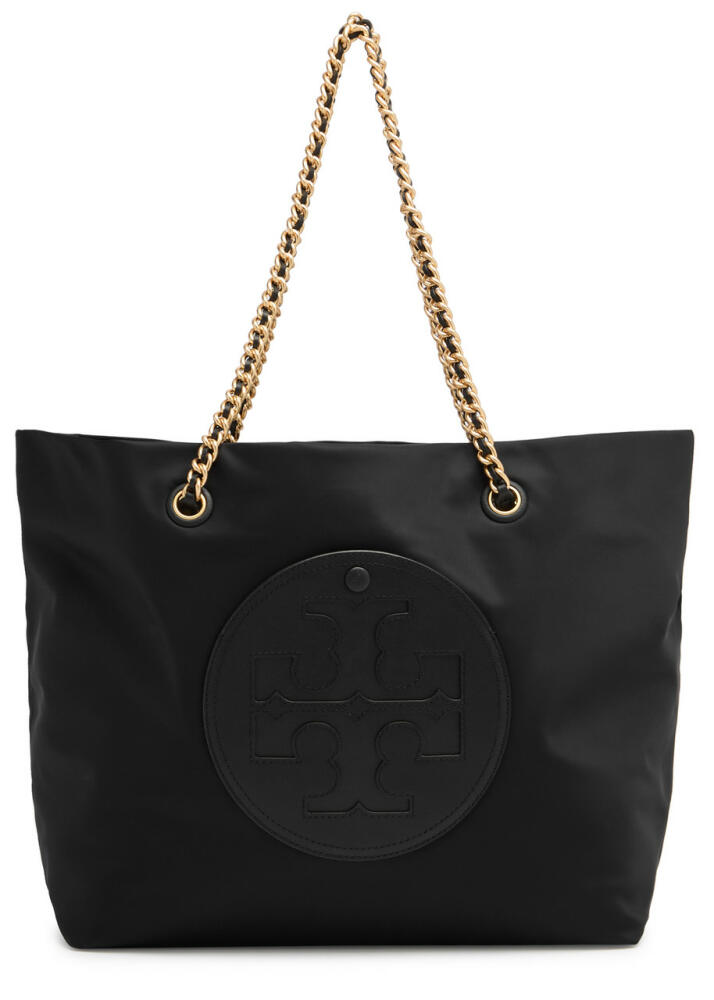 Tory Burch Ella Chain Nylon Tote - Black Cover