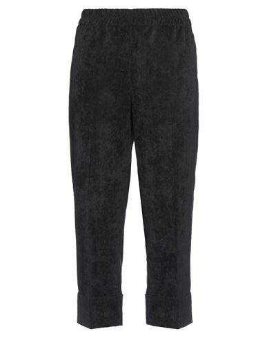 Kate By Laltramoda Woman Pants Black Polyester, Polyamide, Elastane Cover