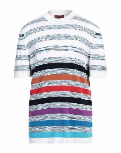 Missoni Man Sweater White Cotton Cover