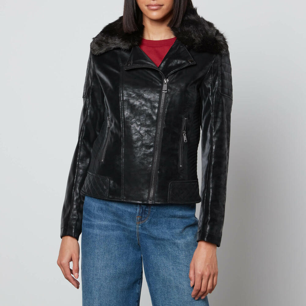 Guess Olivia Faux Leather Jacket Cover