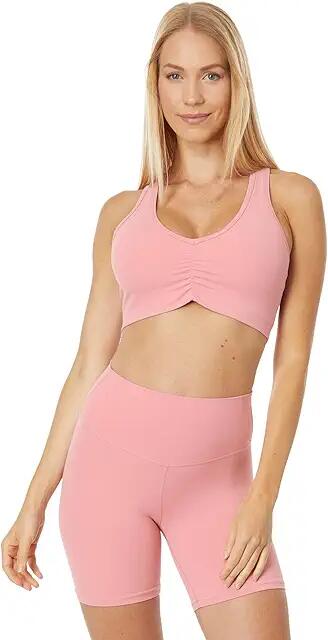 Splits59 Airweight Bra with Ruching (Dusty Rose) Women's Lingerie Cover