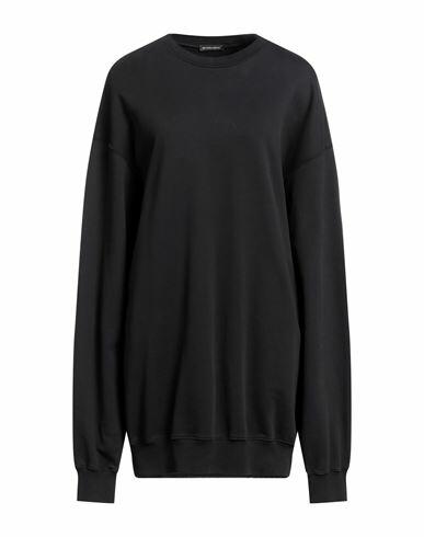 Ann Demeulemeester Woman Sweatshirt Black Cotton Cover