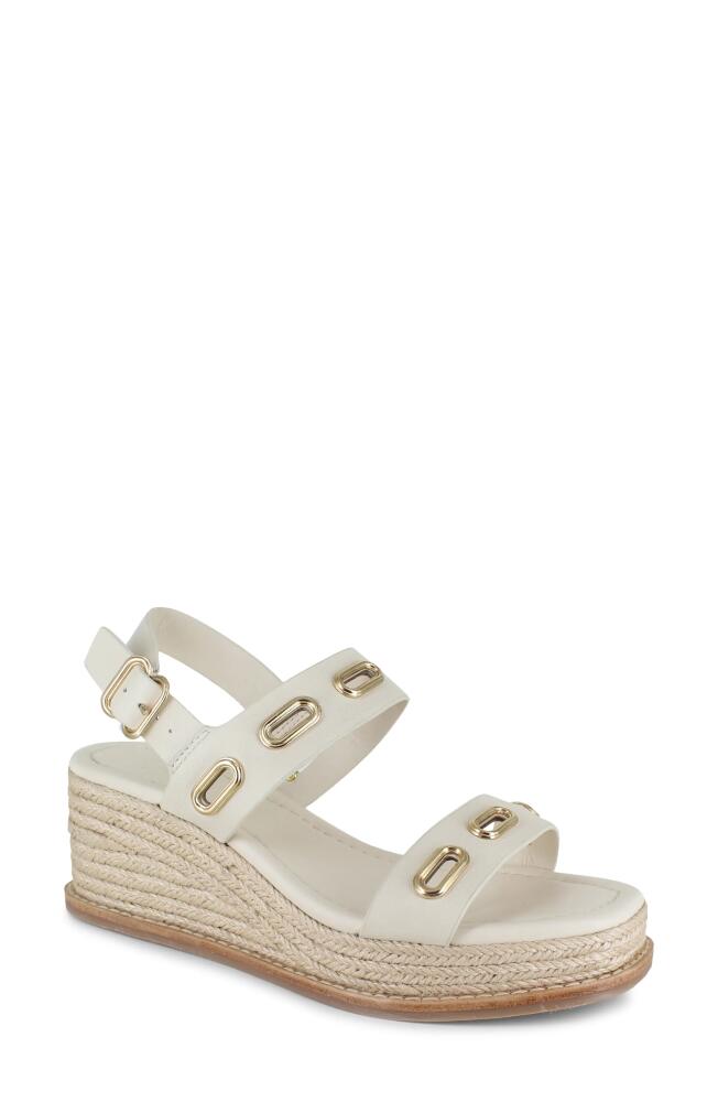 Splendid Dani Slingback Espadrille Platform Wedge Sandal in Linen Cover