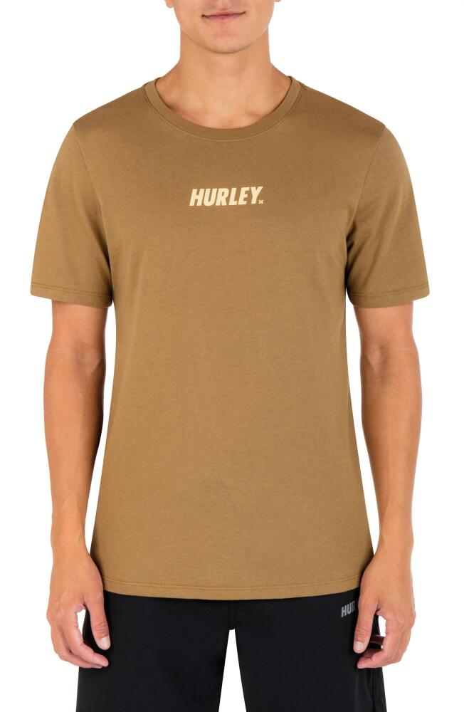 Hurley Everyday Explore Fastlane Performance Graphic Tee in Golden Doodle Cover