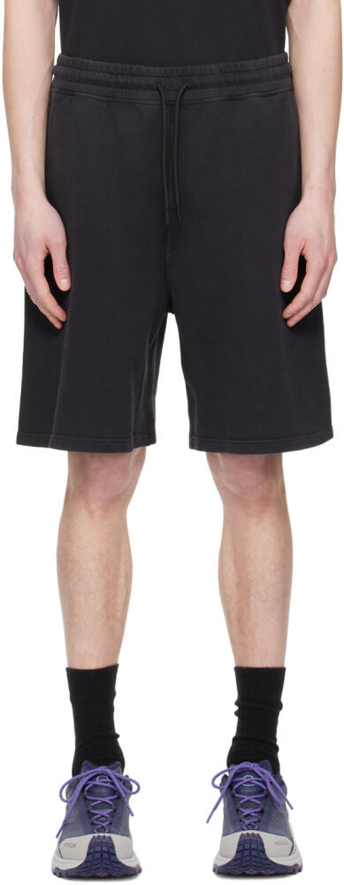 Moncler Black Drawstring Shorts Cover