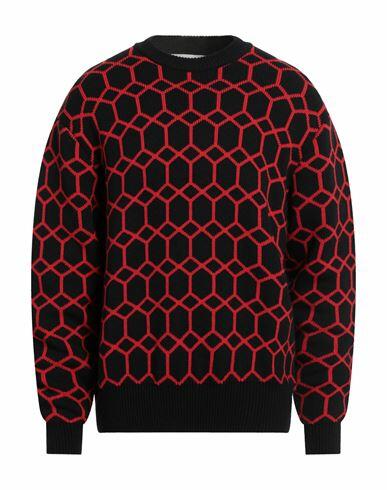 Amaranto Man Sweater Red Wool, Acrylic Cover