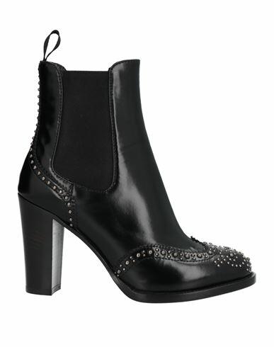 Church's Woman Ankle boots Black Soft Leather Cover