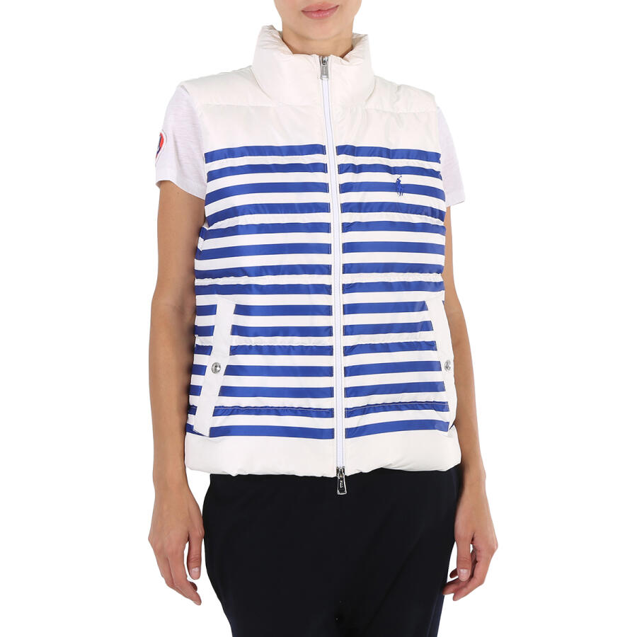 Polo Ralph Lauren Down-filled Striped Gilet Vest Cover