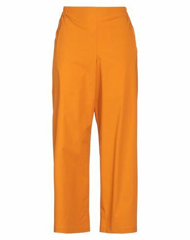 Niū Woman Pants Ocher Cotton, Elastane Cover