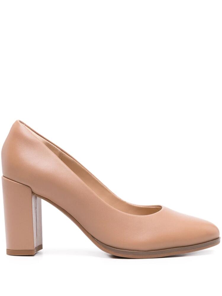 Clarks Freva 85mm leather pumps - Pink Cover