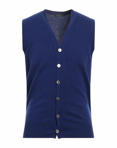 Thomas Reed Man Cardigan Blue Cashmere Cover