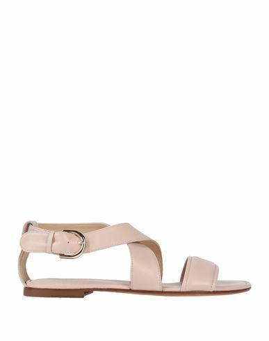 Doucal's Woman Sandals Blush Soft Leather Cover