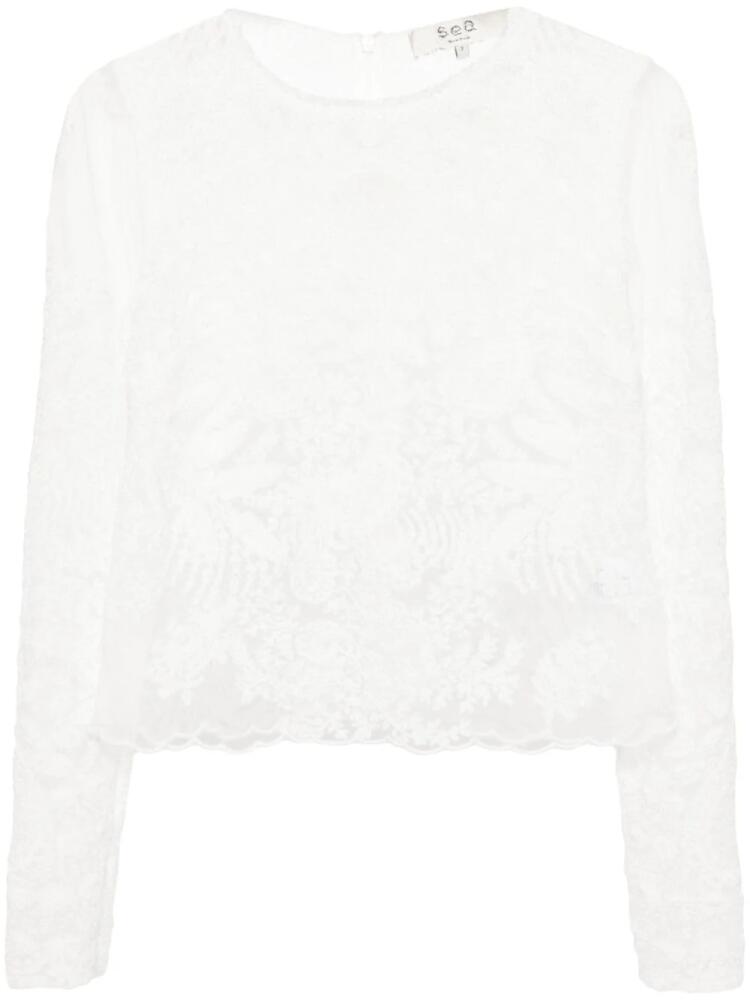 Sea Kaylie top - White Cover