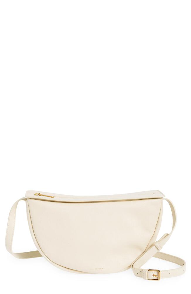 Mansur Gavriel Moon Calfskin Leather Crossbody Bag in Avorio Cover