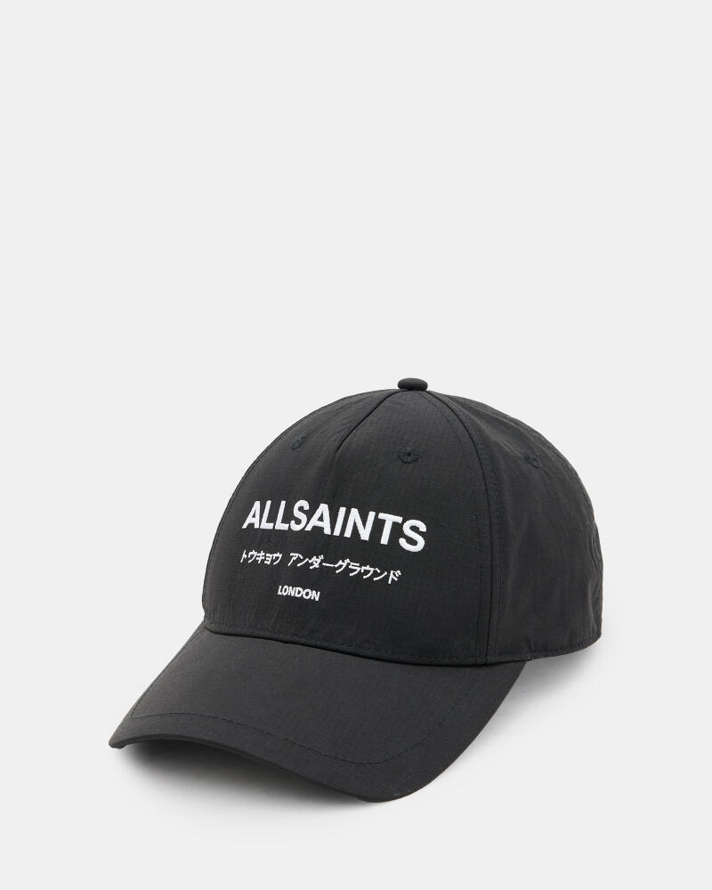 AllSaints Underground Nylon Logo Baseball Cap Cover