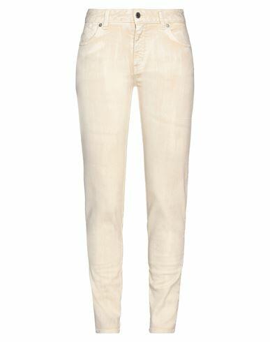 Just Cavalli Woman Jeans Beige Cotton, Elastane Cover