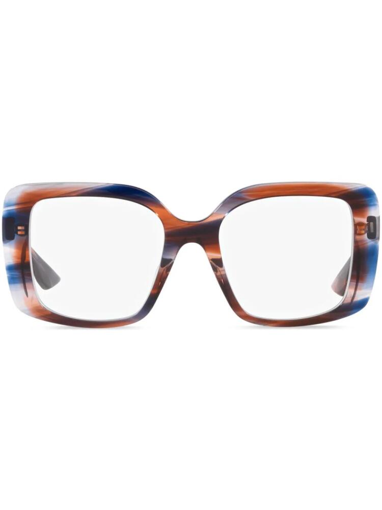 Dita Eyewear Adabrah square-frame glasses - Brown Cover