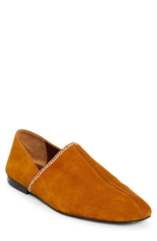 Wales Bonner Babush Convertible Heel Loafer in Tan Cover