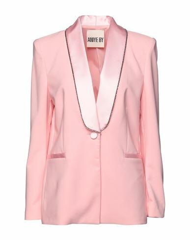 Aniye By Woman Blazer Pink Polyester, Elastane Cover