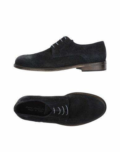 Daniele Alessandrini Man Lace-up shoes Midnight blue Soft Leather Cover