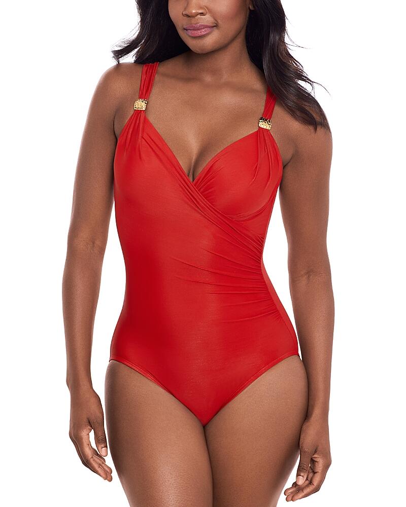 Miraclesuit Razzle Dazzle Siren One Piece Swimsuit Cover