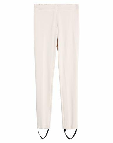 Sfizio Woman Pants Ivory Viscose, Polyacrylic, Elastane Cover