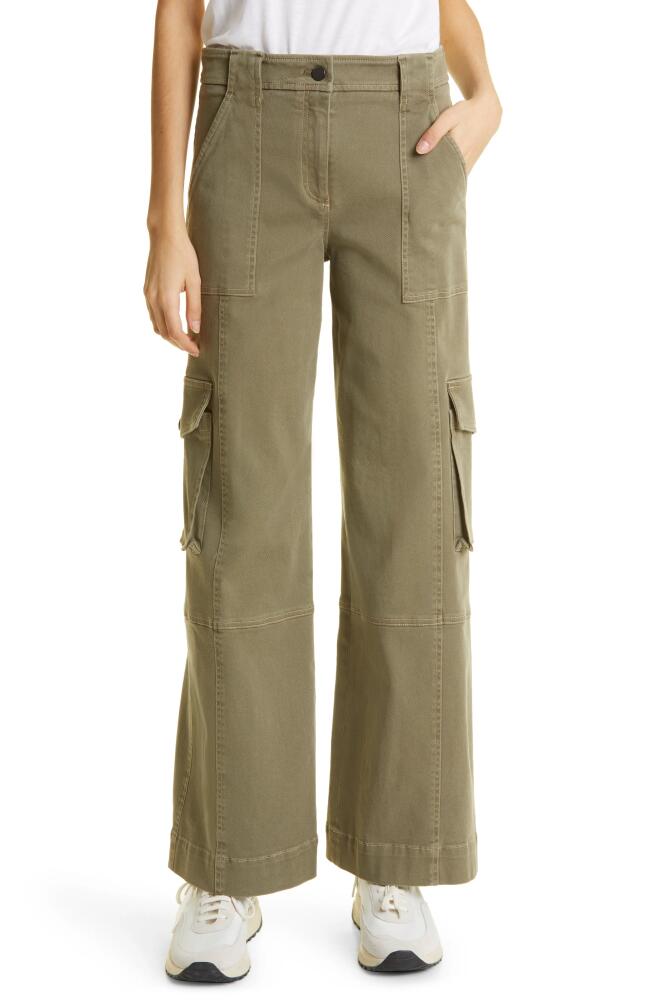 TWP Stretch Cotton Cargo Pants in Dark Olive Cover