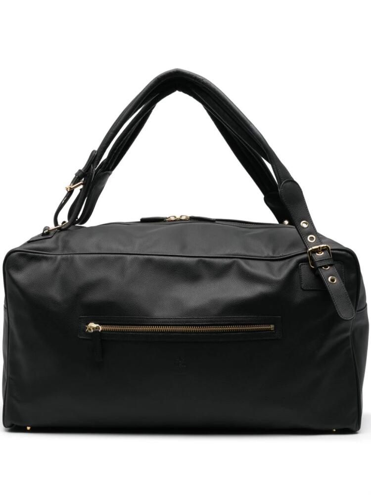 Eleventy debossed-logo holdall - Black Cover