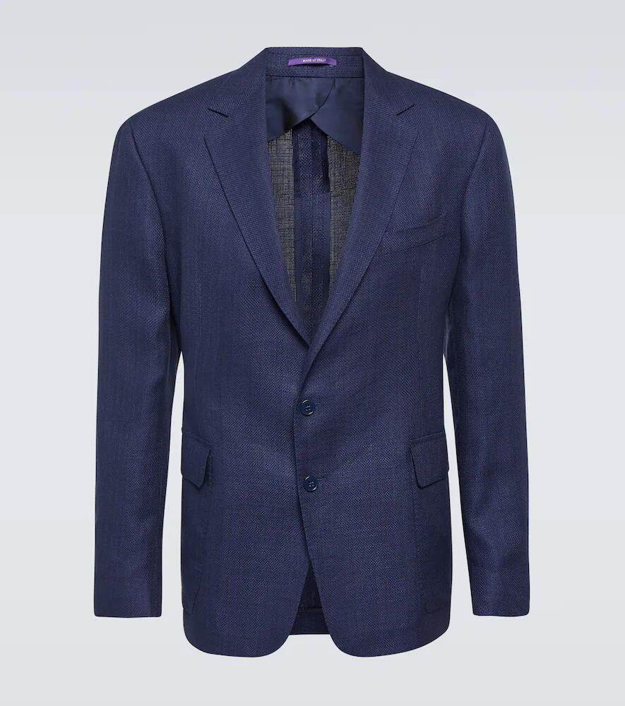 Ralph Lauren Purple Label Linen, silk, and cotton blazer Cover