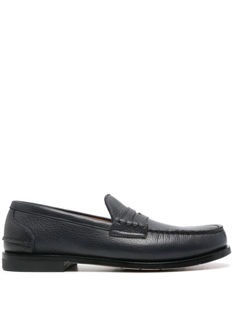 Premiata Arnold leather loafers - Blue Cover