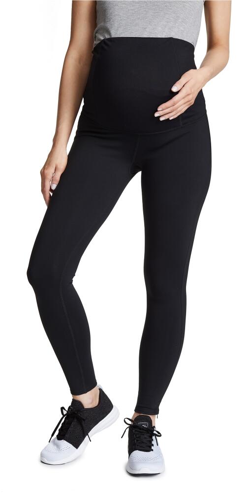 Ingrid & Isabel Active Maternity Leggings Black Cover