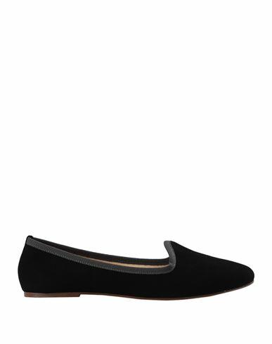 Ballerette Woman Loafers Black Soft Leather Cover