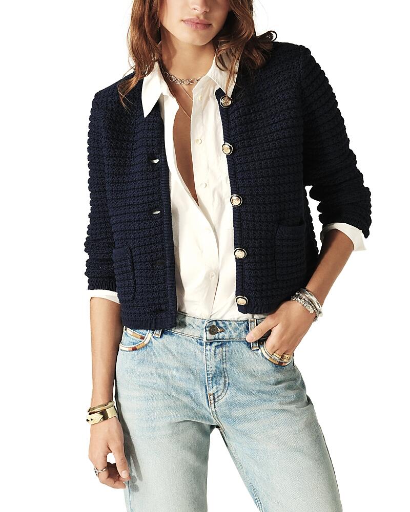 ba & sh Gaspard Crewneck Cardigan Sweater Cover