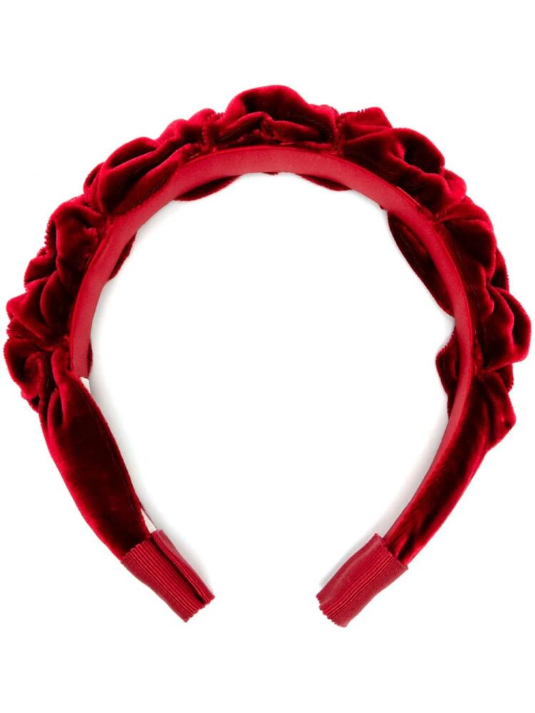 Jennifer Behr Lia headband - Red Cover