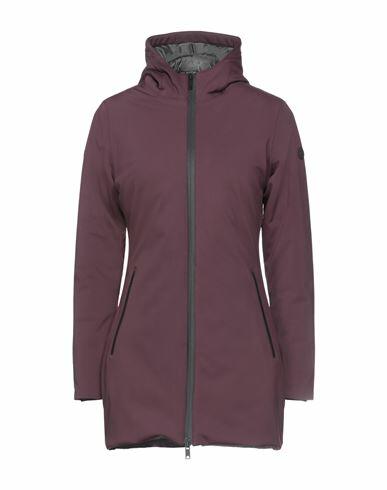 Homeward Clothes Woman Puffer Burgundy Polyester, Elastane Cover