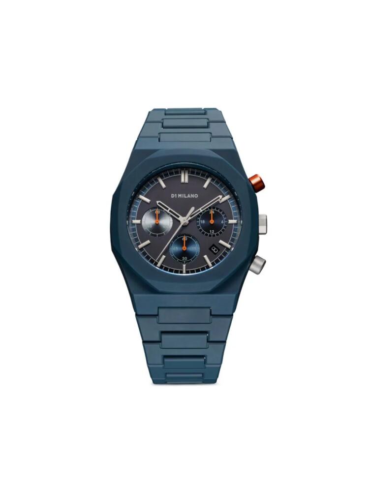 D1 Milano Polychrono 40.5mm - Black Cover