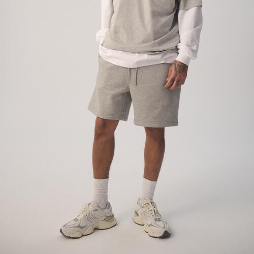 LCKR Stock Fleece Shorts - Mens Gray Cover