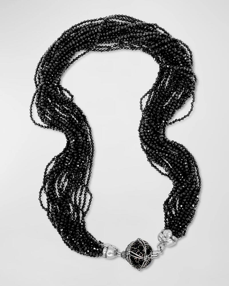 Stephen Dweck Garden of Stephen Black Spinel Multi-Strand Necklace Cover