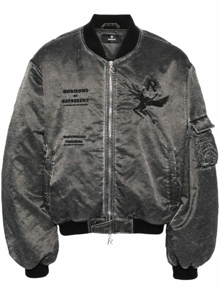 Represent Icarus Flight bomber jacket - Grey Cover