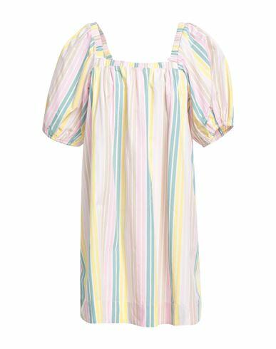 Ganni Woman Mini dress Pink Organic cotton Cover