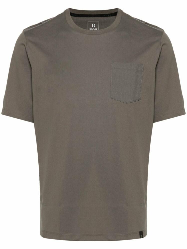 Boggi Milano chest patch pocket T-shirt - Grey Cover