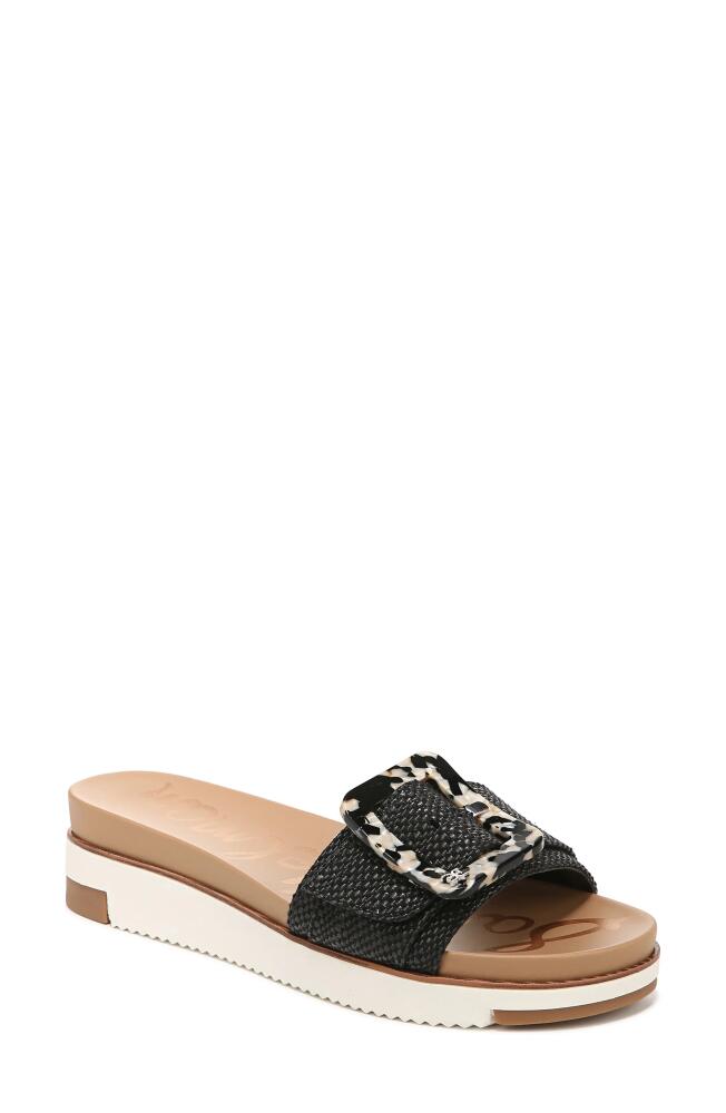 Sam Edelman Ariane Platform Slide Sandal in Black Cover