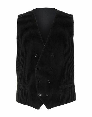 Dolce & gabbana Man Tailored Vest Black Cotton Cover