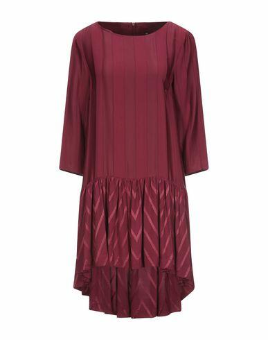 Manila Grace Woman Mini dress Burgundy Viscose Cover