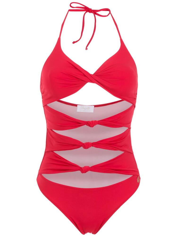 Brigitte Amanda swimsuit - Red Cover