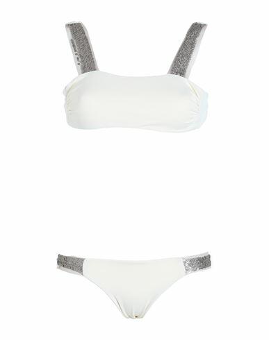 S And S Woman Bikini Ivory Polyamide, Elastane Cover