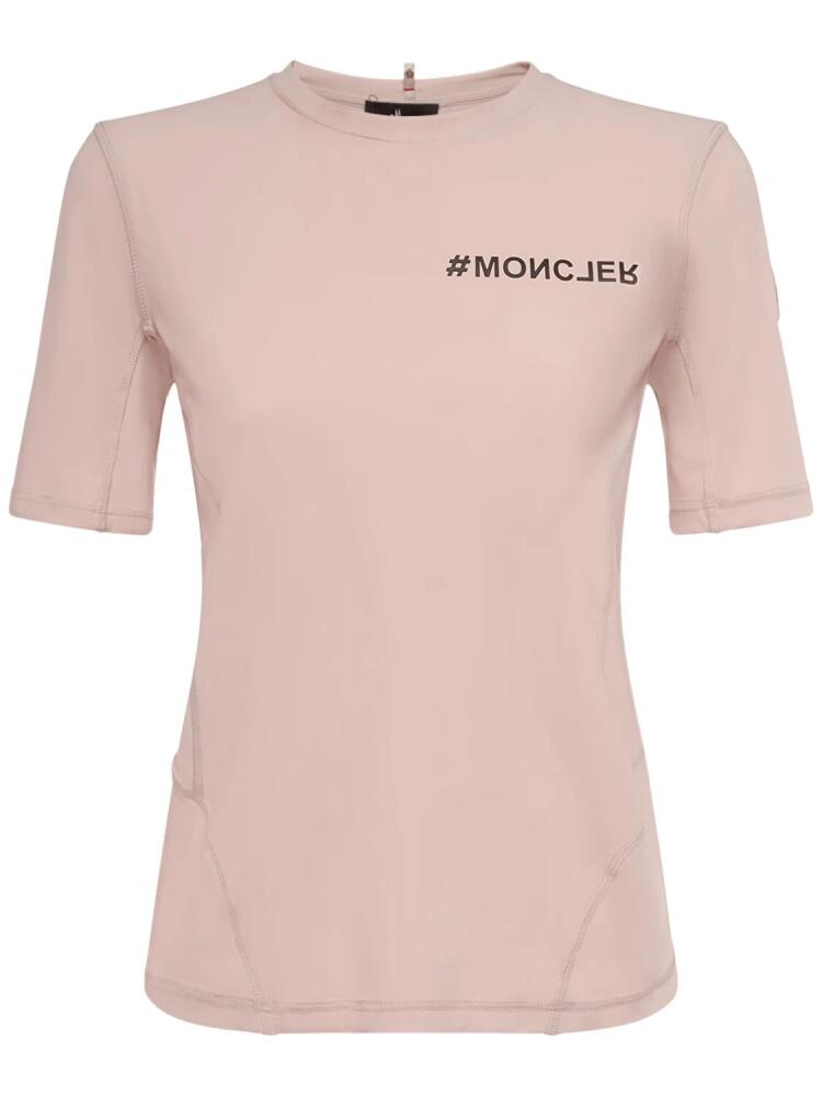 MONCLER GRENOBLE Sensitive Tech Jersey T-shirt Cover