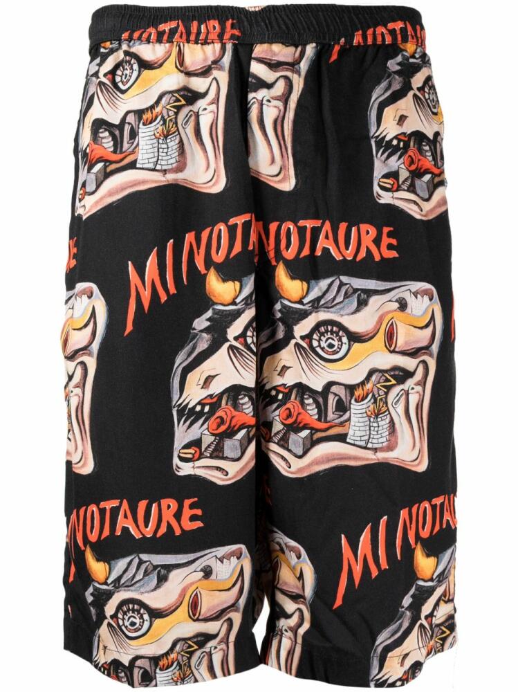 Endless Joy "Minotaure" bermuda shorts - Multicolour Cover