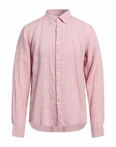 Michael Kors Mens Man Shirt Salmon pink Linen Cover